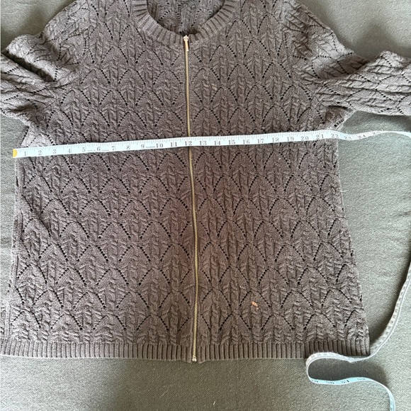 Talbots Lightweight Black cardigan 1X - Picture 7 of 8